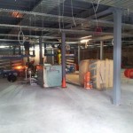 Underfloor workspace - should be plenty of headroom.
